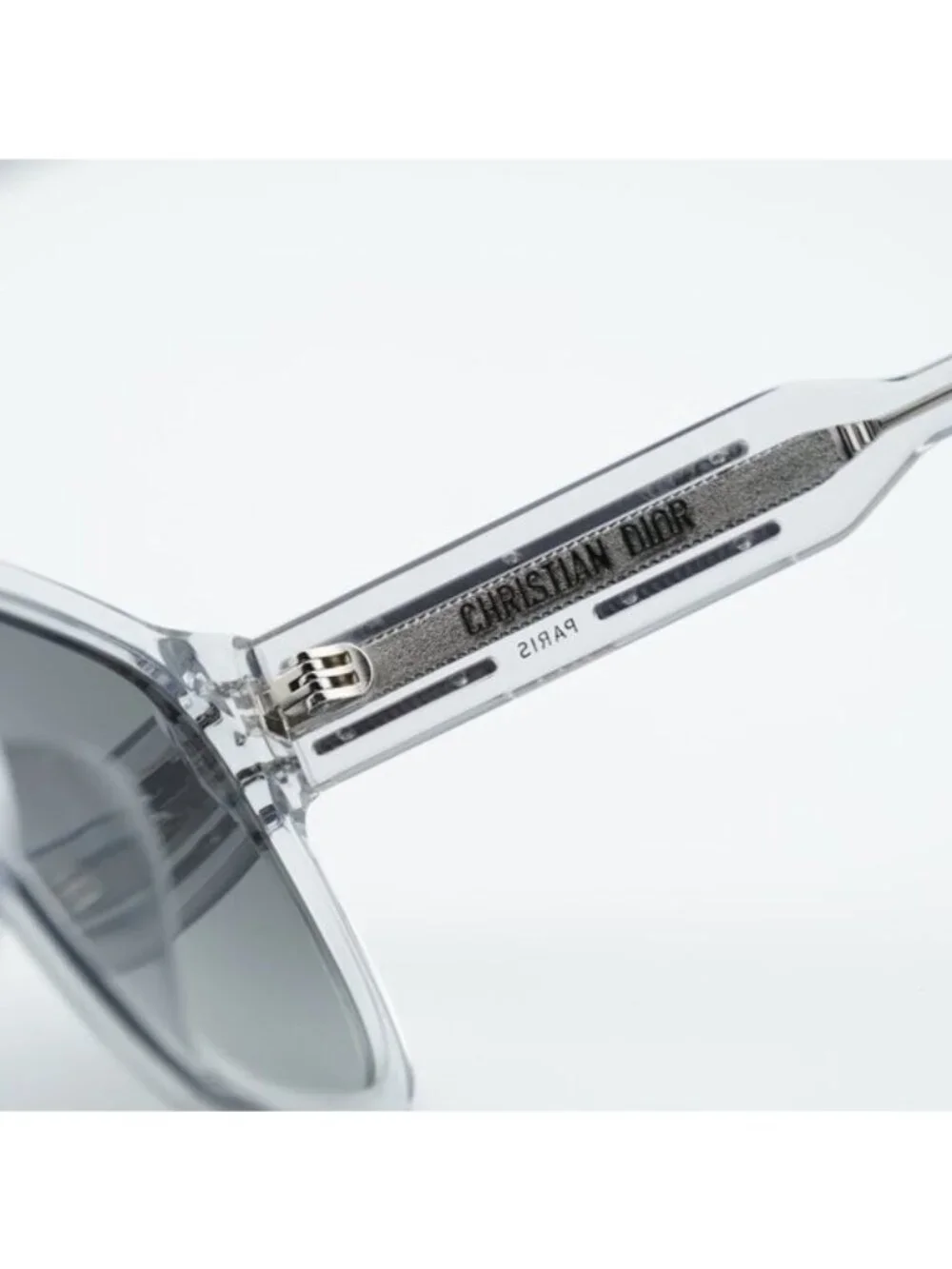 Dior DIORSIGNATURE S7F 45A1 Sunglasses Grey Square Frame, Grey Lenses